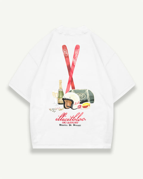 APRÈS SKI T-SHIRT - WHITE