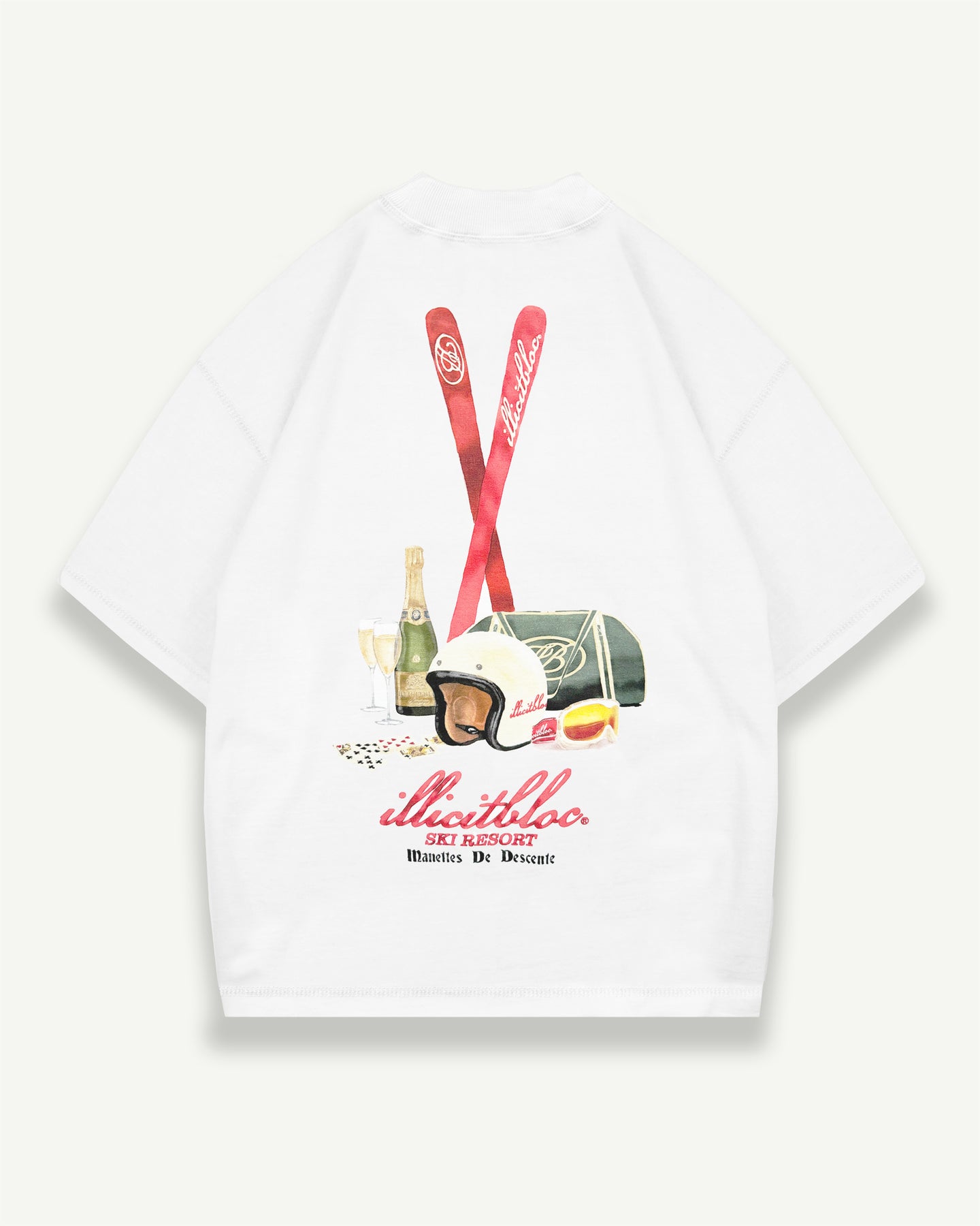 APRÈS SKI T-SHIRT - WHITE