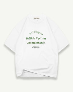 BRITISH CYCLING T-SHIRT - WHITE