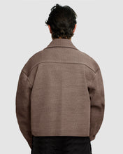 Load image into Gallery viewer, DRILL JACKET - WASHED BROWN
