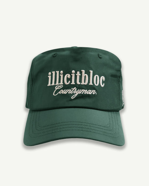 COUNTRYMAN NYLON CAP - RACING GREEN