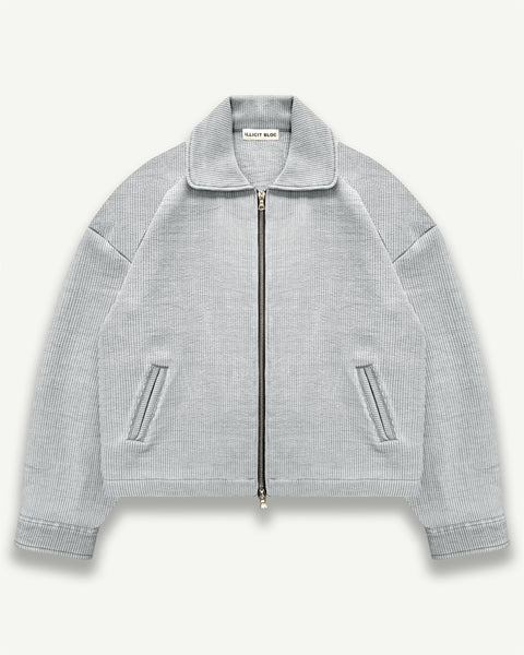 DRILL JACKET - POWDER GREY