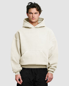 BLANK HOODIE - ECRU