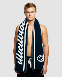 LAMBSWOOL SCARF - NAVY