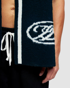 LAMBSWOOL SCARF - NAVY