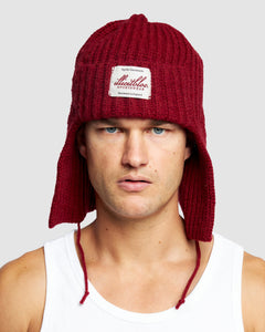 NORDIC BEANIE - RED