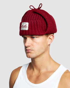 NORDIC BEANIE - RED