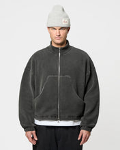 Load image into Gallery viewer, OTTOMAN TRACK JACKET - WASHED BLACK
