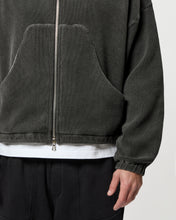 Load image into Gallery viewer, OTTOMAN TRACK JACKET - WASHED BLACK
