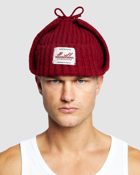 NORDIC BEANIE - RED