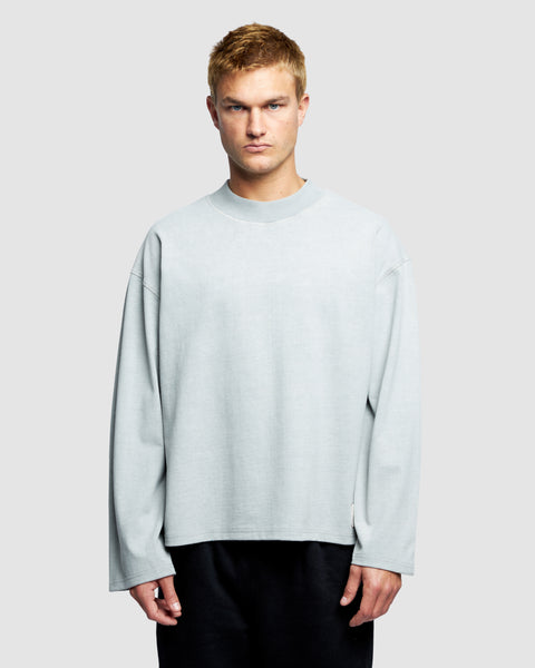 APRÈS LONG SLEEVE T-SHIRT - POWDER GREY