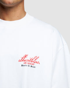 APRÈS SKI T-SHIRT - WHITE