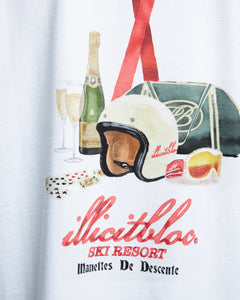 APRÈS SKI T-SHIRT - WHITE