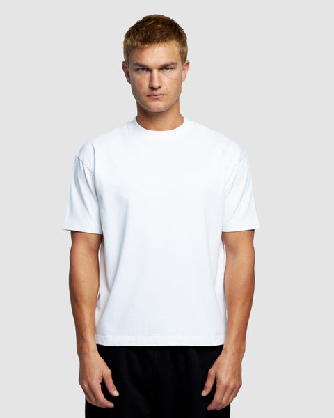 10oz FITTED T-SHIRT - WHITE