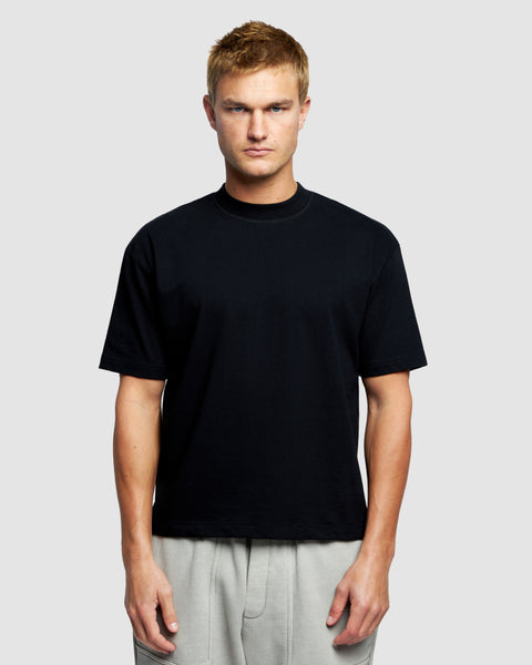 10oz FITTED T-SHIRT - BLACK