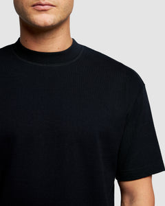 10oz FITTED T-SHIRT - BLACK