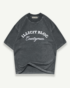 IRON BRAND T-SHIRT - WASHED BLACK