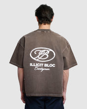 Load image into Gallery viewer, MARKER MASCOT T-SHIRT - WASHED BROWN
