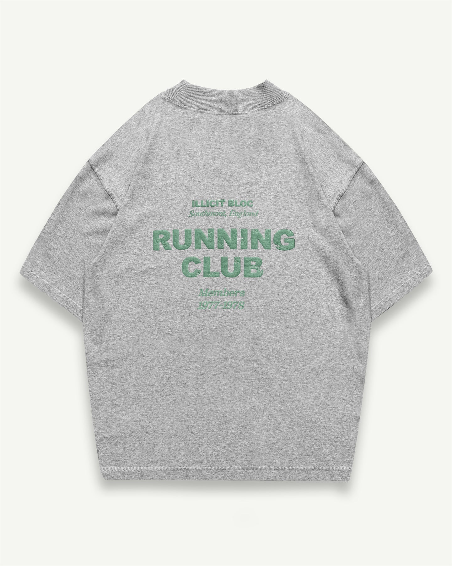 MEMBERS T-SHIRT - GREY MARL