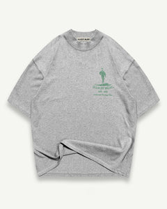 MEMBERS T-SHIRT - GREY MARL