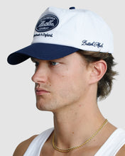 Load image into Gallery viewer, COMPANY STAMP CAP - WHITE/NAVY
