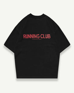 RUNNING CLUB T-SHIRT - BLACK