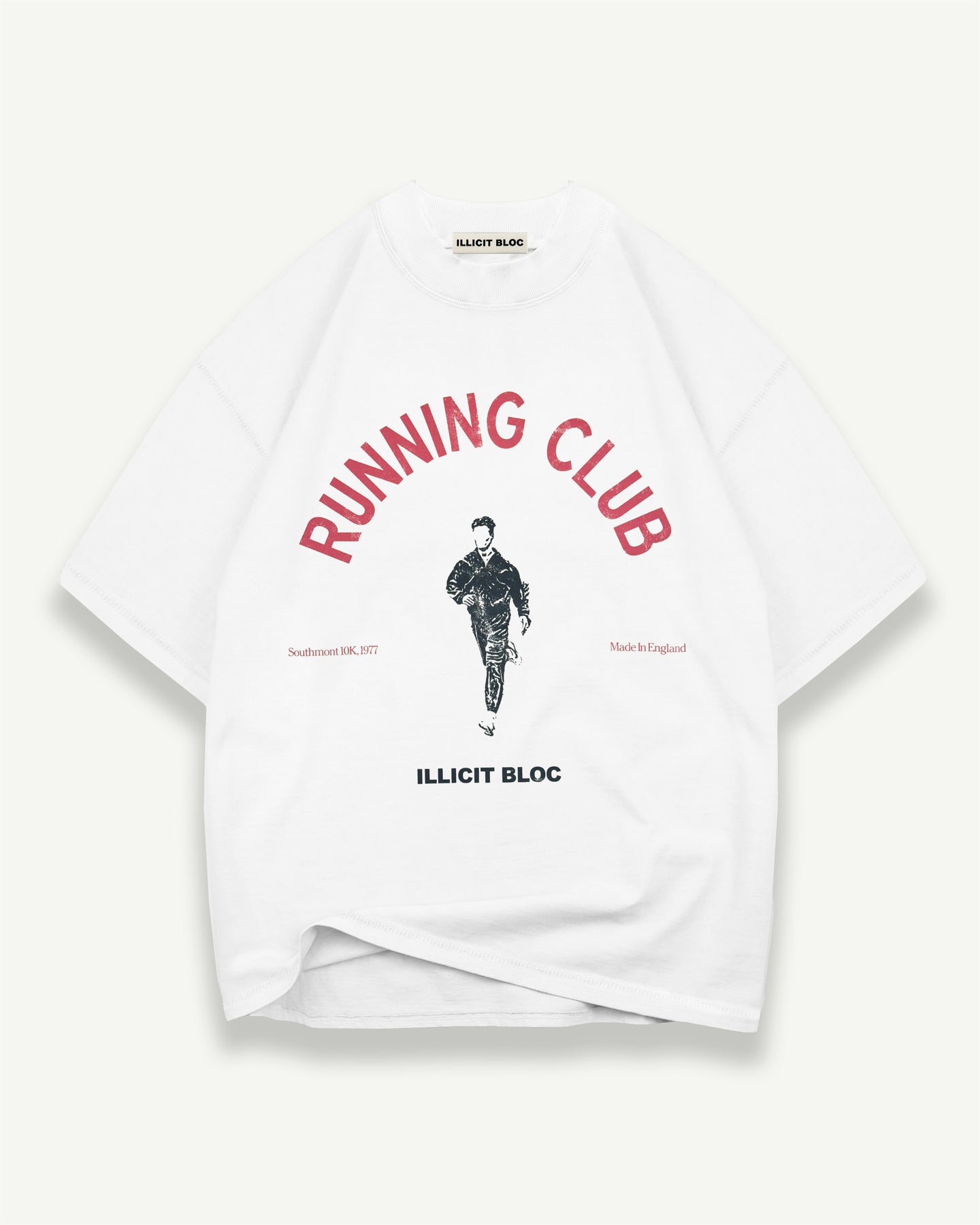 RUNNING CLUB T-SHIRT - WHITE