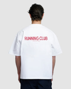 RUNNING CLUB T-SHIRT - WHITE