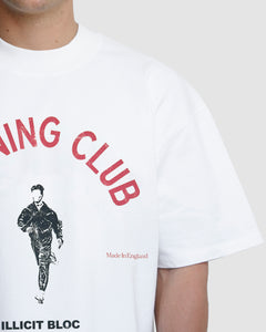 RUNNING CLUB T-SHIRT - WHITE