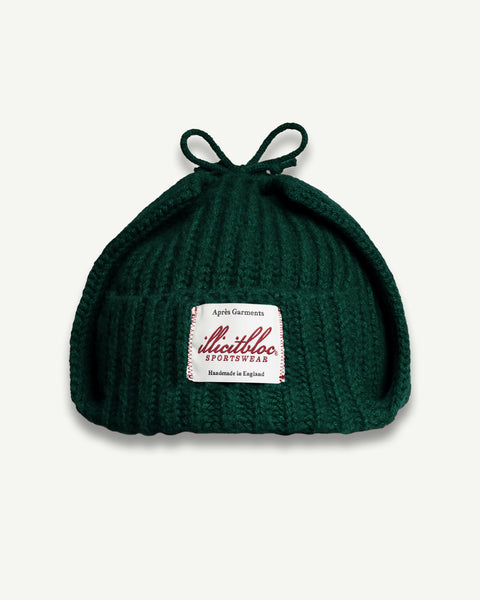 NORDIC BEANIE - TARTAN GREEN