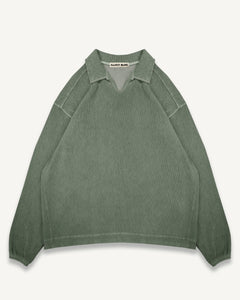 DRILL TOP - WASHED OLIVE