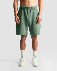 DRILL SHORTS - OLIVE