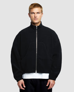 OTTOMAN TRACK JACKET - BLACK