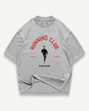Load image into Gallery viewer, RUNNING CLUB T-SHIRT - GREY MARL
