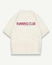 Load image into Gallery viewer, RUNNING CLUB T-SHIRT - OYSTER
