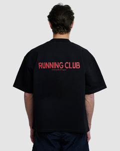 RUNNING CLUB T-SHIRT - BLACK