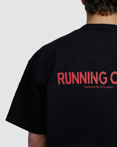 RUNNING CLUB T-SHIRT - BLACK